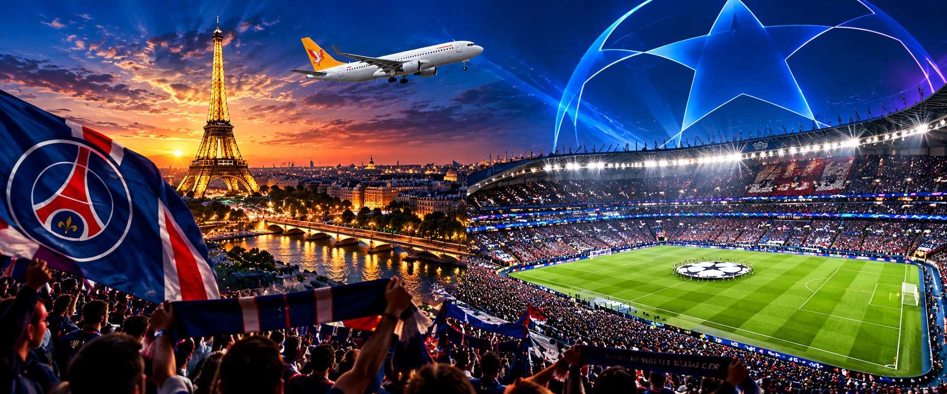 UEFA ŞAMPİYONLAR LİGİ PARİS SAİNT-GERMAİN FC DEPLASMANI ÖZEL BENELUX & PARİS İKONLARI TURU - MAÇ BİLETİ DAHİL - TÜRK HAVA YOLLARI İLE 5 GECE