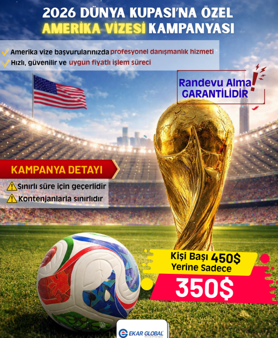 2026 Dünya Kupası’na Özel İndirim Fırsatını Kaçırma!